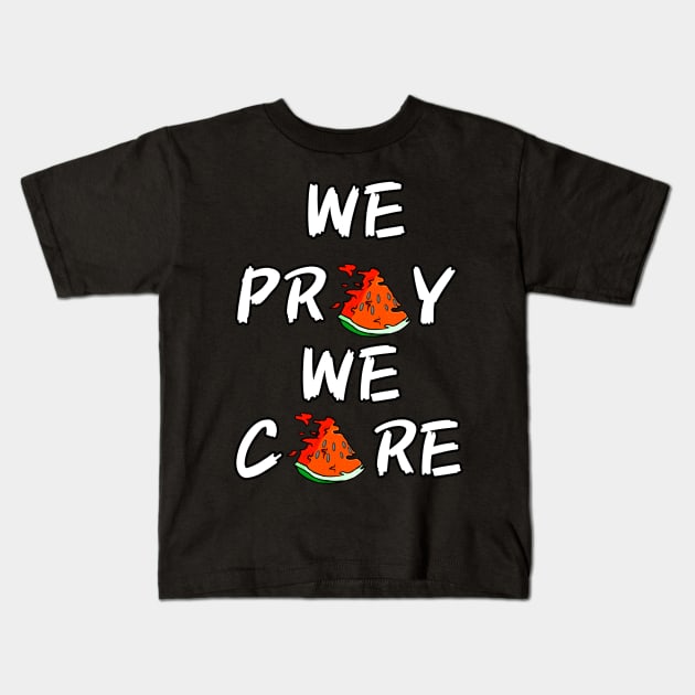 Cease fire now Kids T-Shirt by Cahya. Id